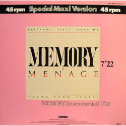Menage ‎– Memory