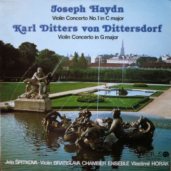 Joseph Haydn ‎– Violin Concerto No. 1 In C Major, Violin Concerto In G Major