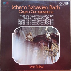 Johann Sebastian Bach, Ivan Sokol ‎– Organ Compositions