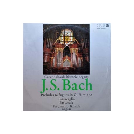 Johann Sebastian Bach, Ferdinand Klinda ‎– Preludes & Fugues In G, H Minor